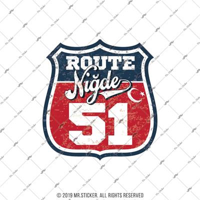 ROUP63 Route Niğde 51 Etiketi