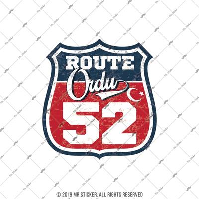 ROUP64 Route Ordu 52 Etiketi