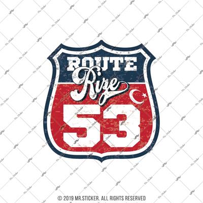 ROUP65 Route Rize 53 Etiketi