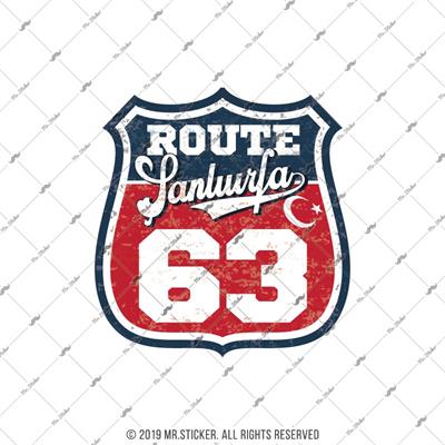 ROUP75 Route Şanlıurfa 63 Etiketi