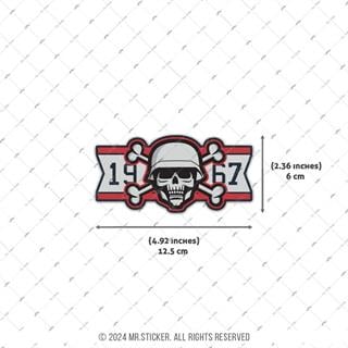 SKL1  Asker Kurukafa Etiketi