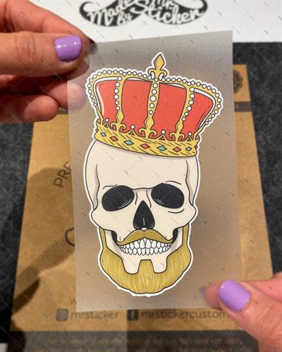 SKL35 Kral Kurukafa Etiketi