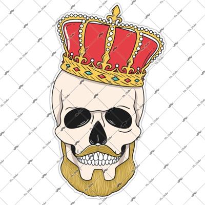 SKL35 Kral Kurukafa Etiketi