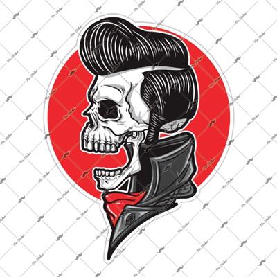 SKL38 Elvis Sacli Kurukafa Etiketi