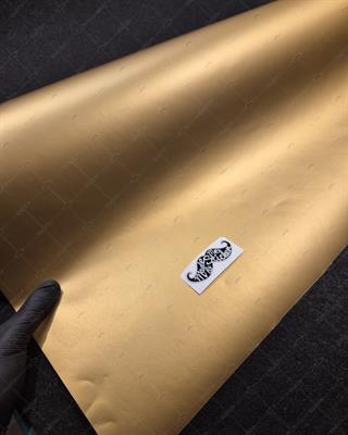 SKL60 Mat Altın Kurukafa Stickerı | Fırsat Ürünü