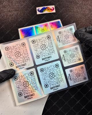 SMINS28 Hologram QR Instagram Seti 7 Parça