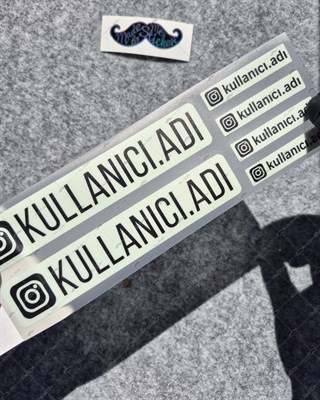 SMINS37 Karanlıkta Işıldayan Instagram Seti 6 Parça