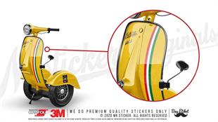 STS35 Kırmızı Beyaz Yeşil Desenli Şerit