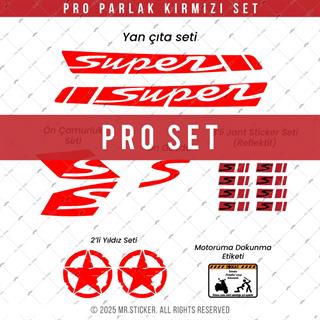 STS42 Fiddle 3 Uyumlu Super Sticker Seti Renk Secenekli