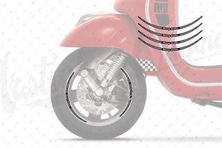 STS49 Damali Vespa GTS250 GTS300 Yan Cita Sticker Seti