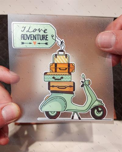 VSP19 Vespa Macera Etiketi