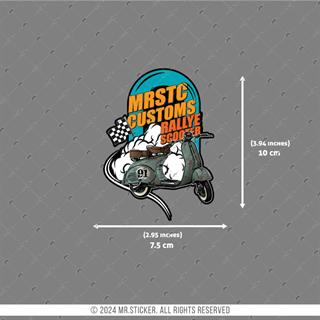 VSP26 Rally Scooter Etiketi