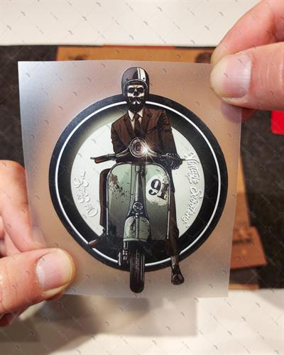 VSP28 Vintage Scooter Etiketi