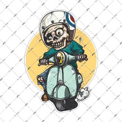 VSP30 Zombi Scooter Etiketi