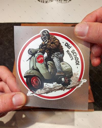 VSP43 Old School Riders Etiketi