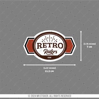 VSP46 Retro Surenler Etiketi