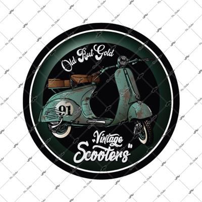 VSP50 Vintage Scooter Etiketi