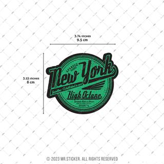 VTR25 New York Yazılı Etiket