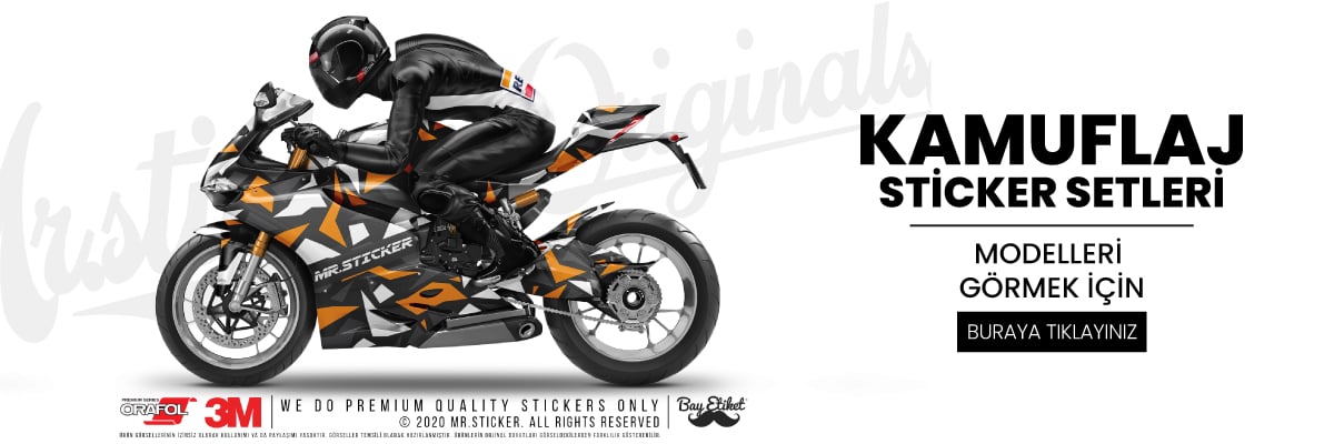 KAMUFLAJ STİCKERLARI