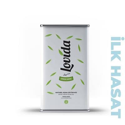 Filtresiz Erken Hasat Soğuk Sıkım Zeytinyağı 2 Lt Teneke 2024-25
