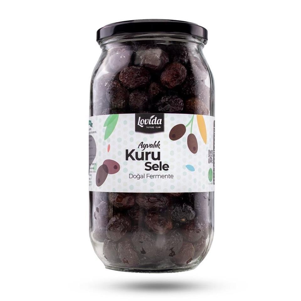 Az Tuzlu Kuru Sele Zeytin 1000 cc Cam KAVANOZ