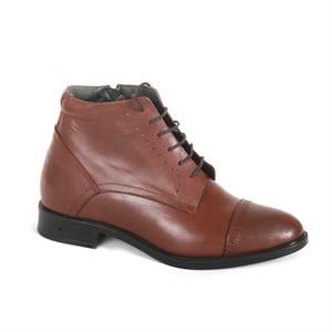 Boy Uzatan Gizli Topuklu Taba Klasik Bot