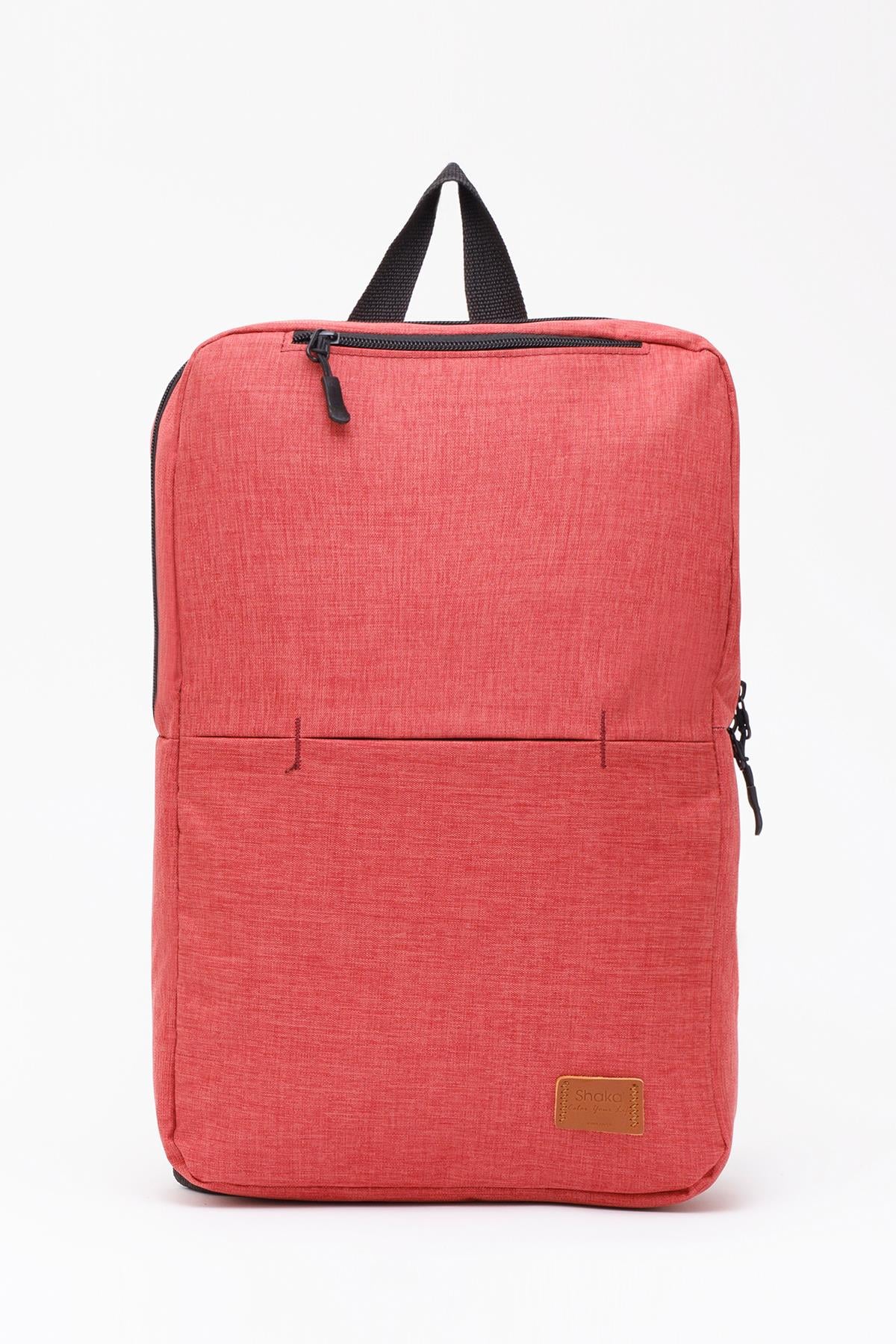 Kırmızı Shk61 3 Bölmeli 13-14-15 İnç Uyumlu Laptop Sırt Çantası U:42 E:27 G:8 cm