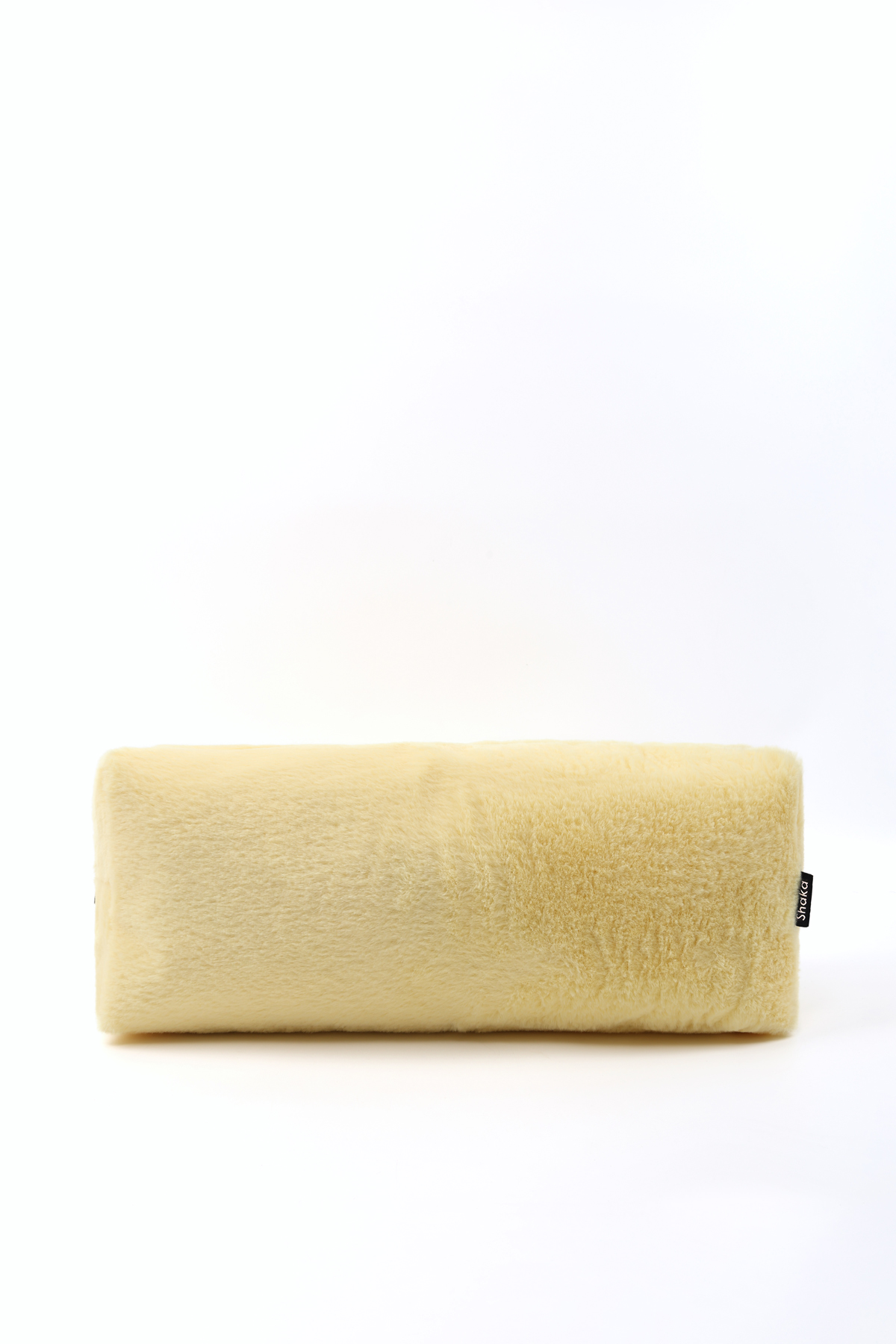 Sarı SHK268 XL Boy Peluş Kumaş ,Saç Şekillendirici , Makyaj ve Seyahat Çantası