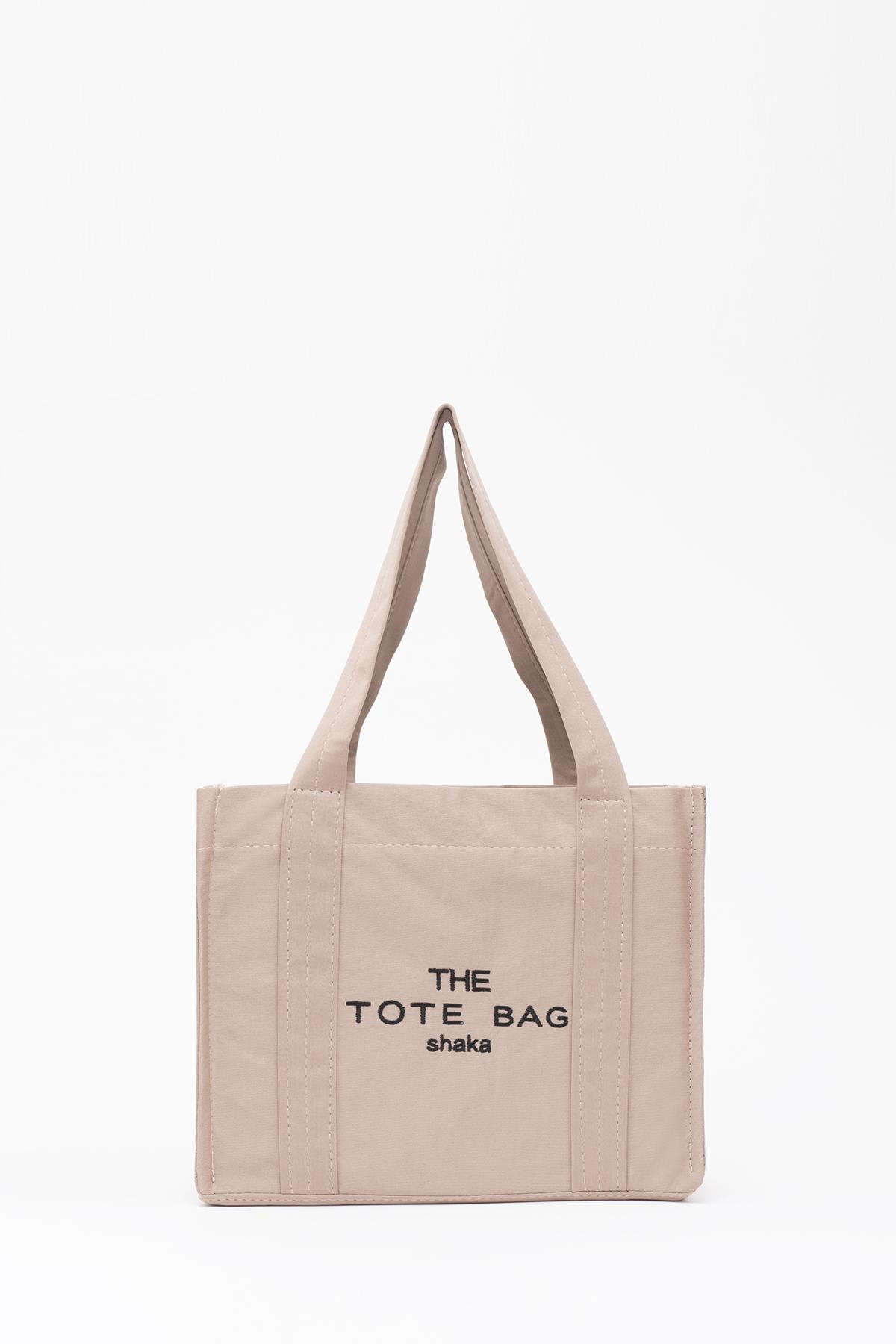 Vizon U45 Kanvas Kumaş,Tek Bölmeli, Çıt Çıt Kapamalı,Askılı, El, Kol ve Omuz Çantası