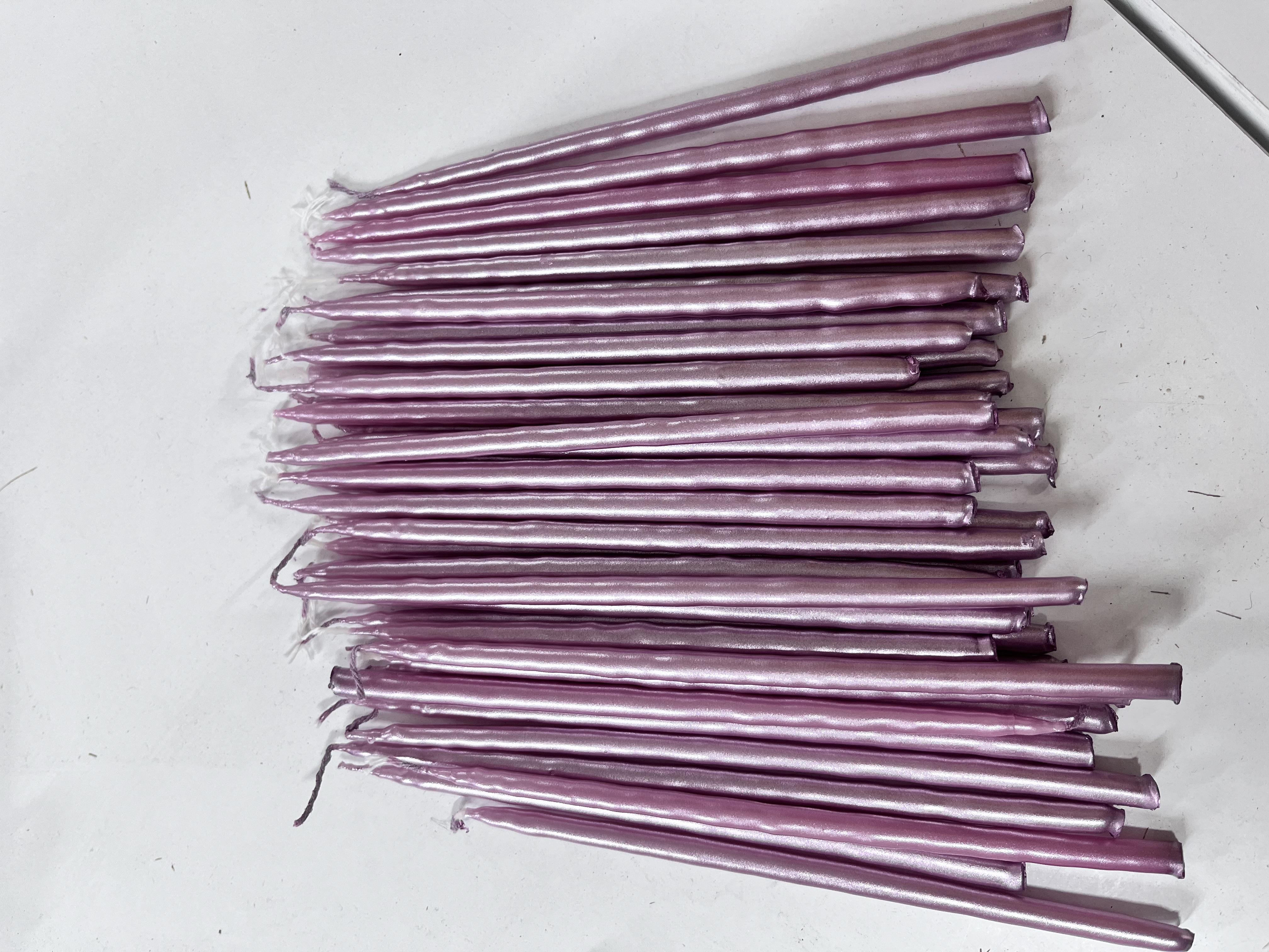 EGE CONCEPT LİFE-15 cm pasta mumu 20 Li paket PEMBE 