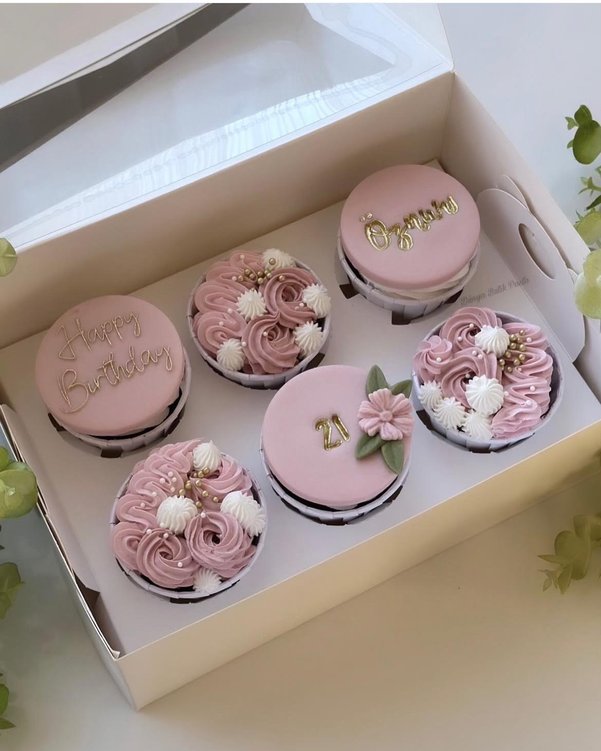 6 LI CUPCAKE KUTUSU 