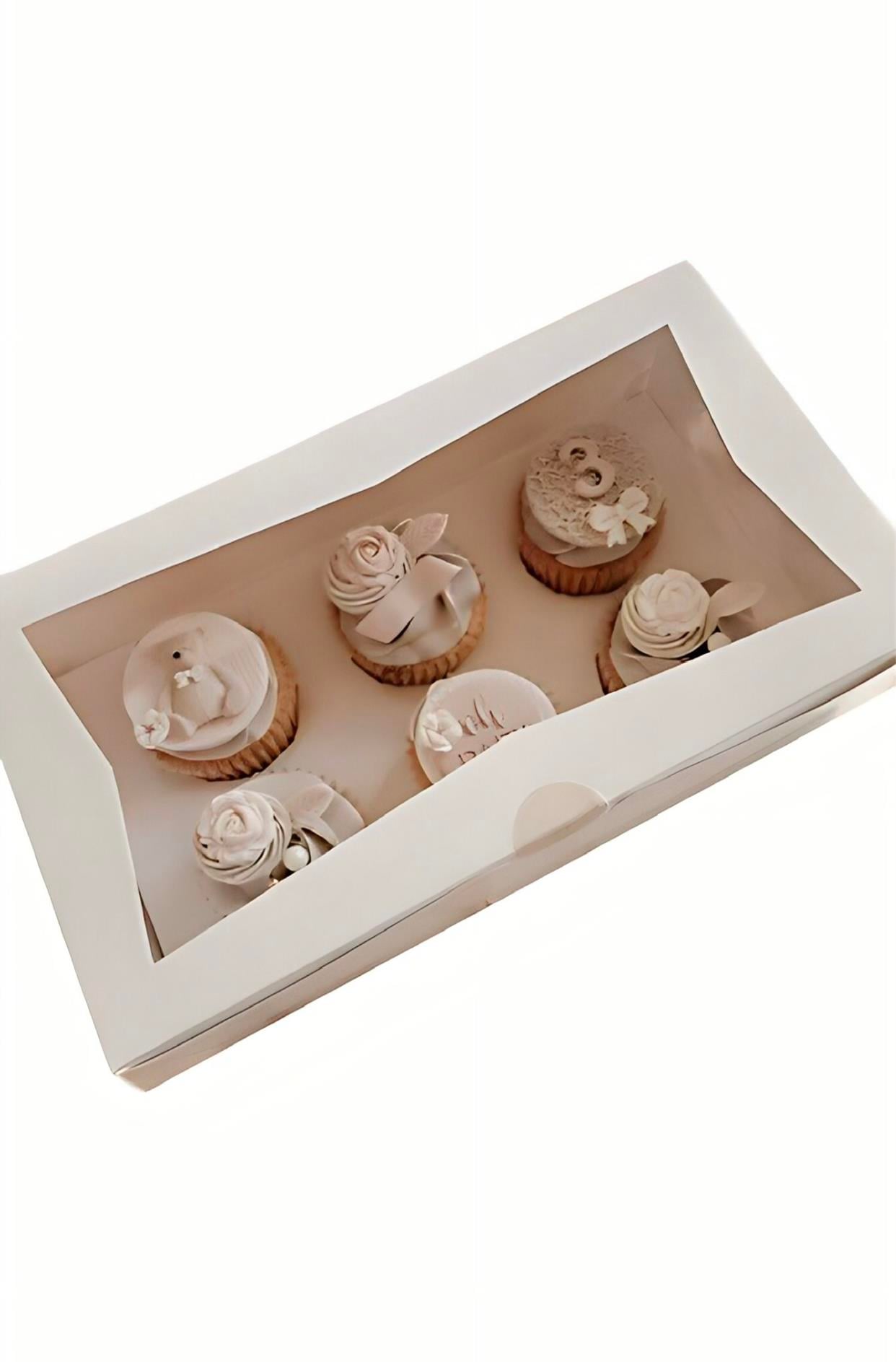 6 LI CUPCAKE KUTUSU 
