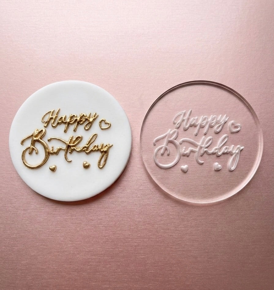 EGE CONCEPT LİFE-Baskı Kalıbı HAPPY BİRTHDAY no:1