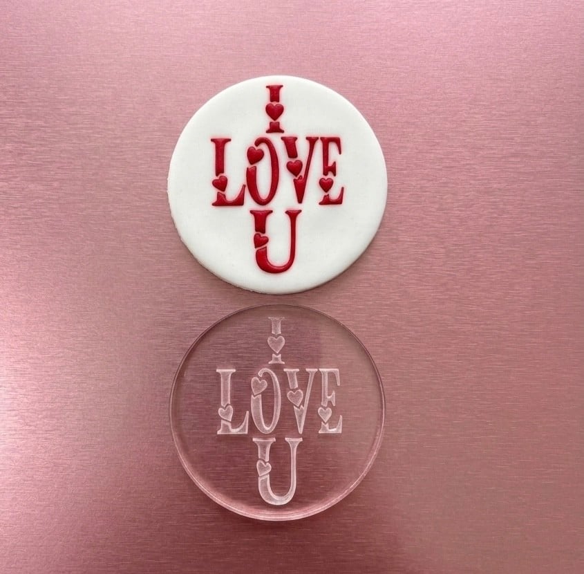 EGE CONCEPT LİFE-Baskı Kalıbı I LOVE U kod2