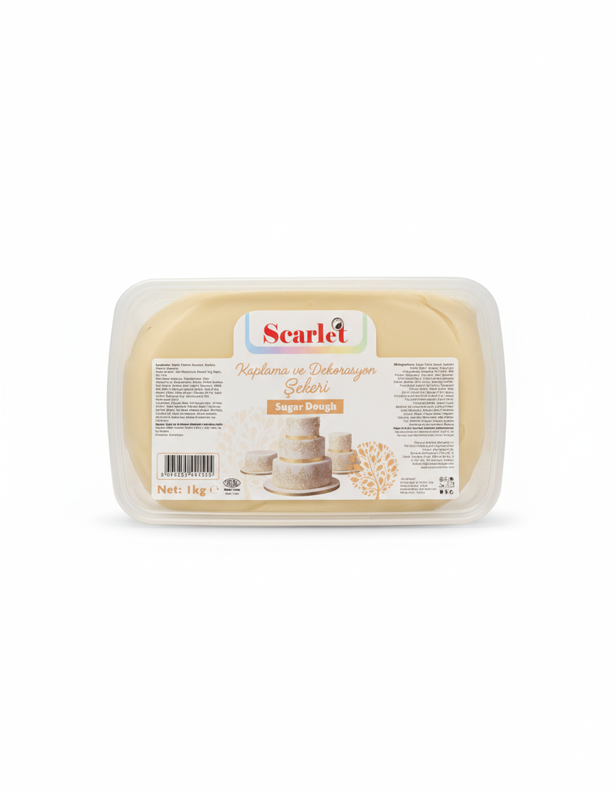 EGE CONCEPT LİFE-Şeker hamuru KIRIK BEYAZ FİLDİŞİ 1 KG 