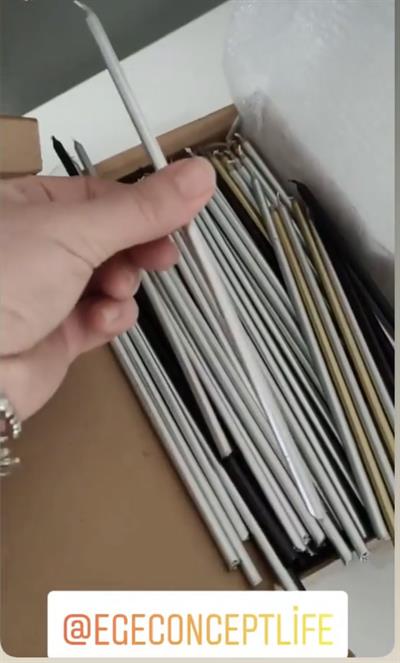 20 CM PASTA MUMU GÜMÜŞ