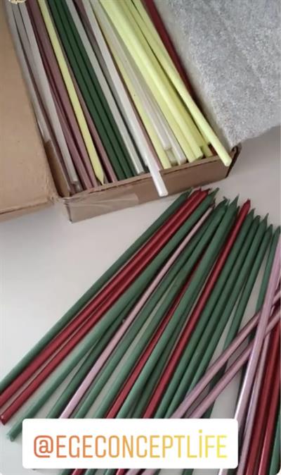 20 CM PASTA MUMU YEŞİL