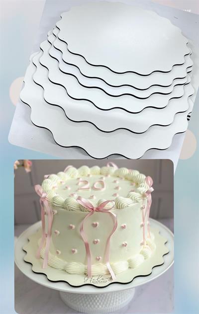 30 cm Mdf Pasta Tabanı Papatya 