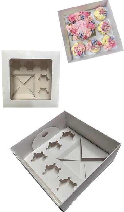 5+1 BENTO&CUPCAKE KUTUSU 25x25x10 