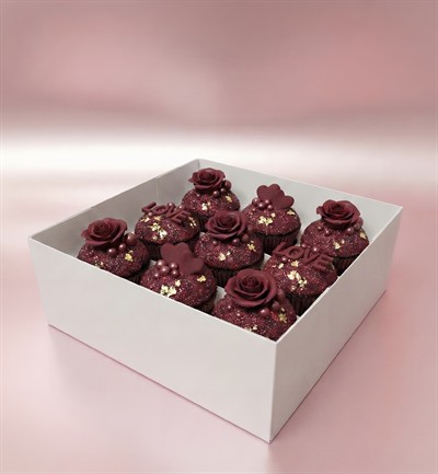 9 lu CUPCAKE KUTUSU 25x25x10