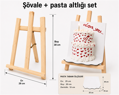 Şövale Ve Pasta Tabanı SETİ 