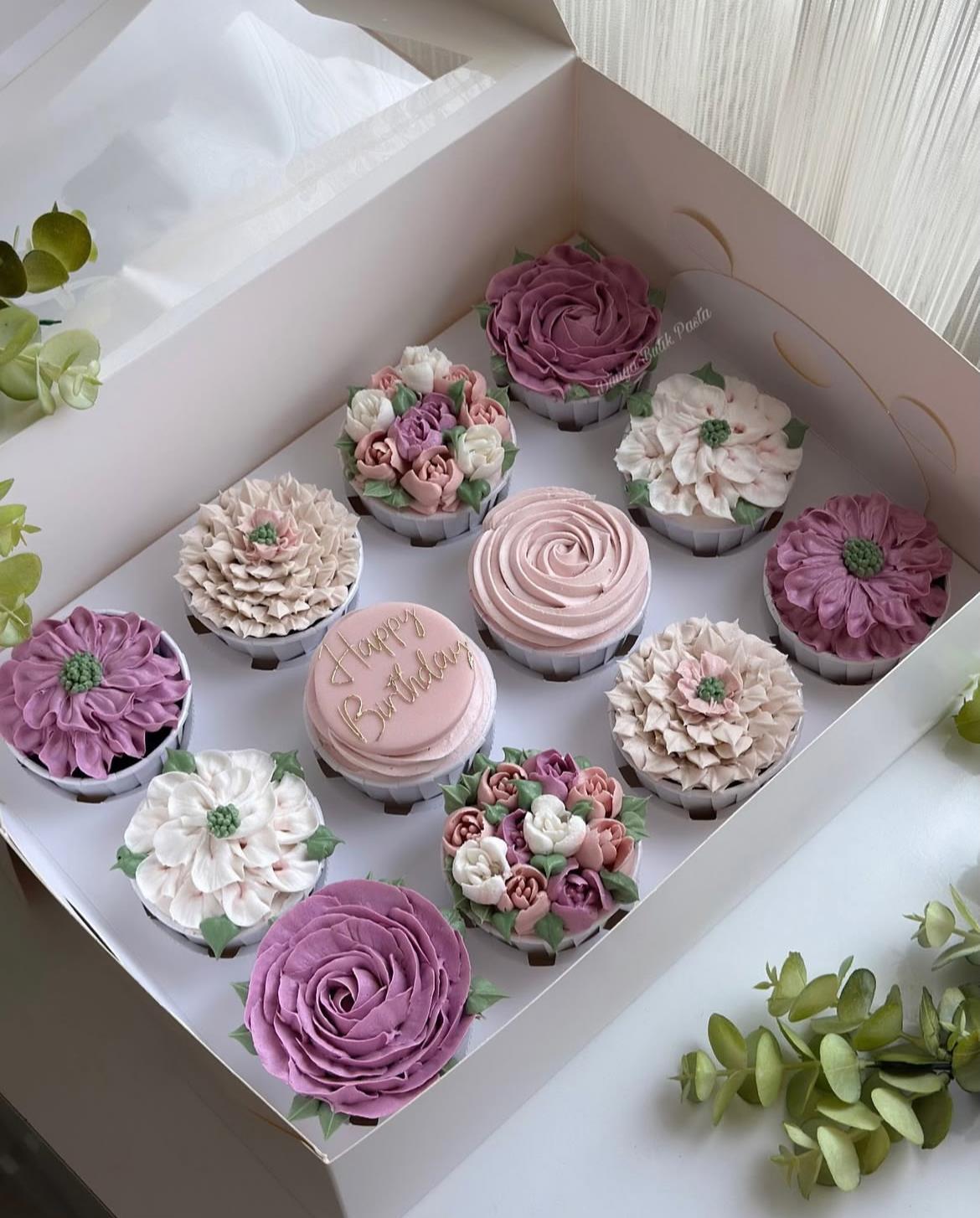 12-li Cupcake Qutusu 31x24x10