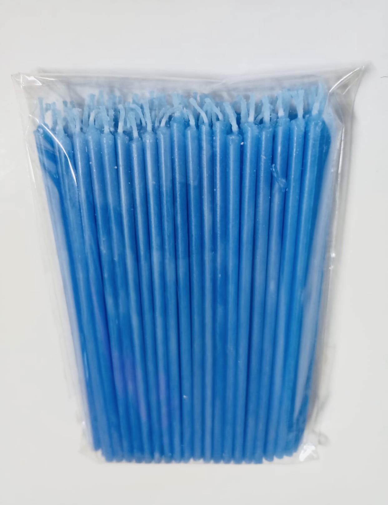 12 cm Mavi Pasta Mumu 100 Lü Paket 