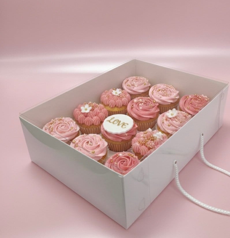 EGE CONCEPT LİFE-12 Li Cup cake kutusu (YENİ) 35x26x11