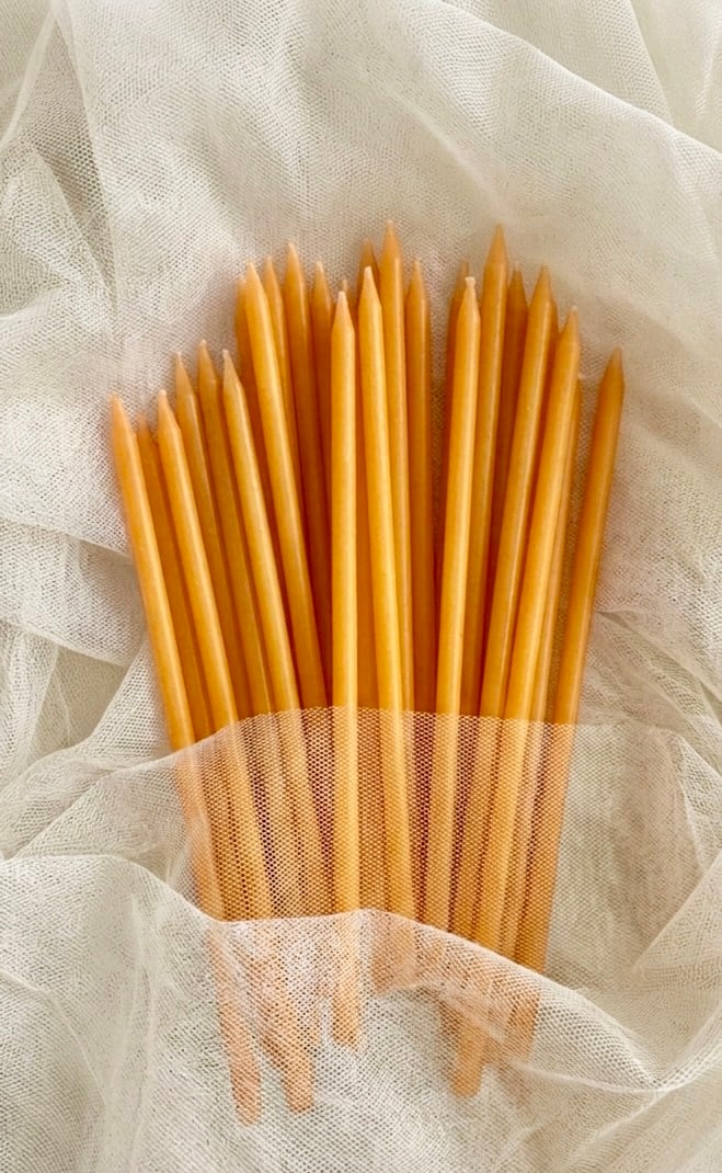 EGE CONCEPT LİFE-20 CM PASTA MUMU TURUNCU 