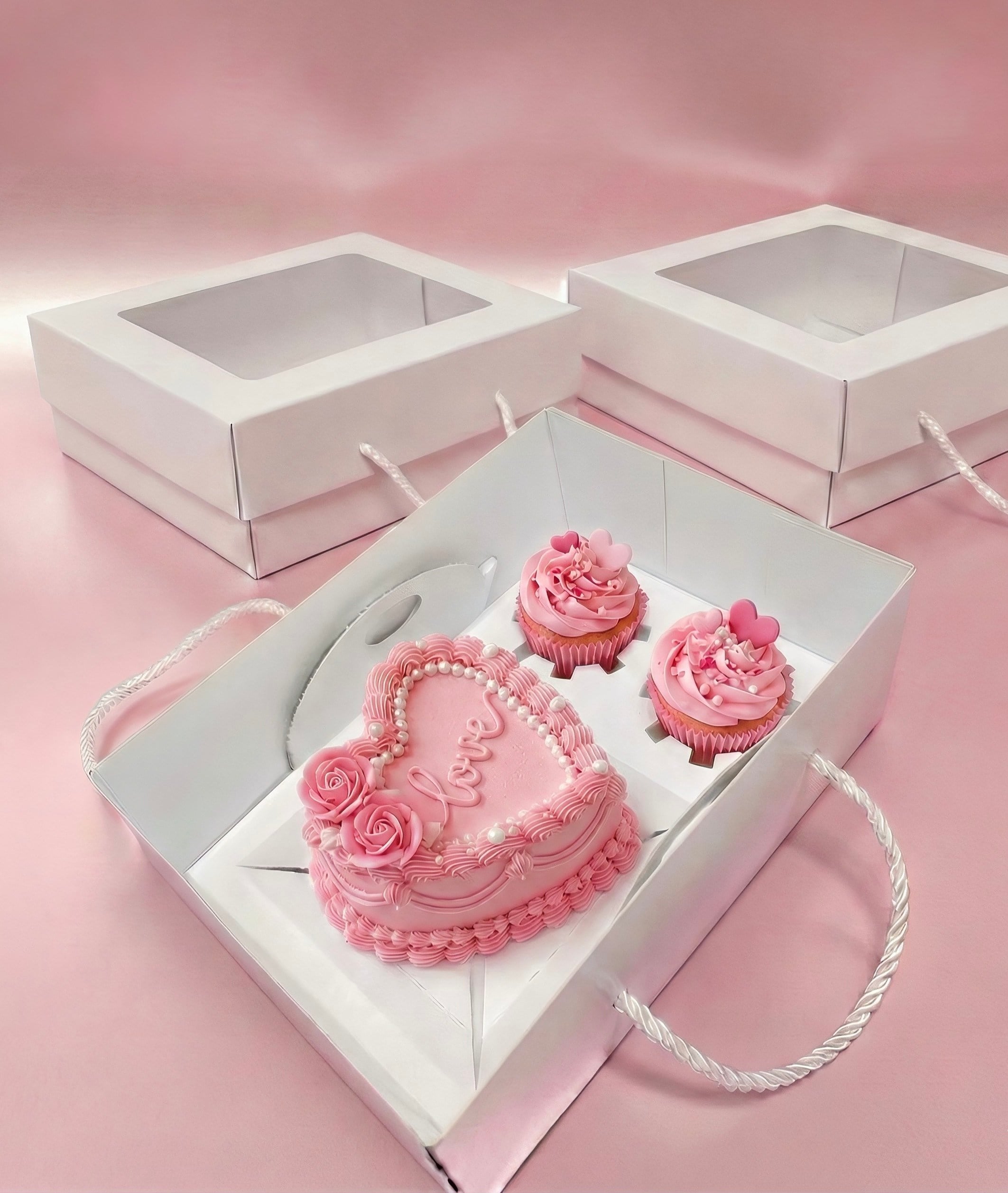 EGE CONCEPT LİFE-2+1 BENTO&CUPCAKE KUTUSU YENİ 25x17x11 