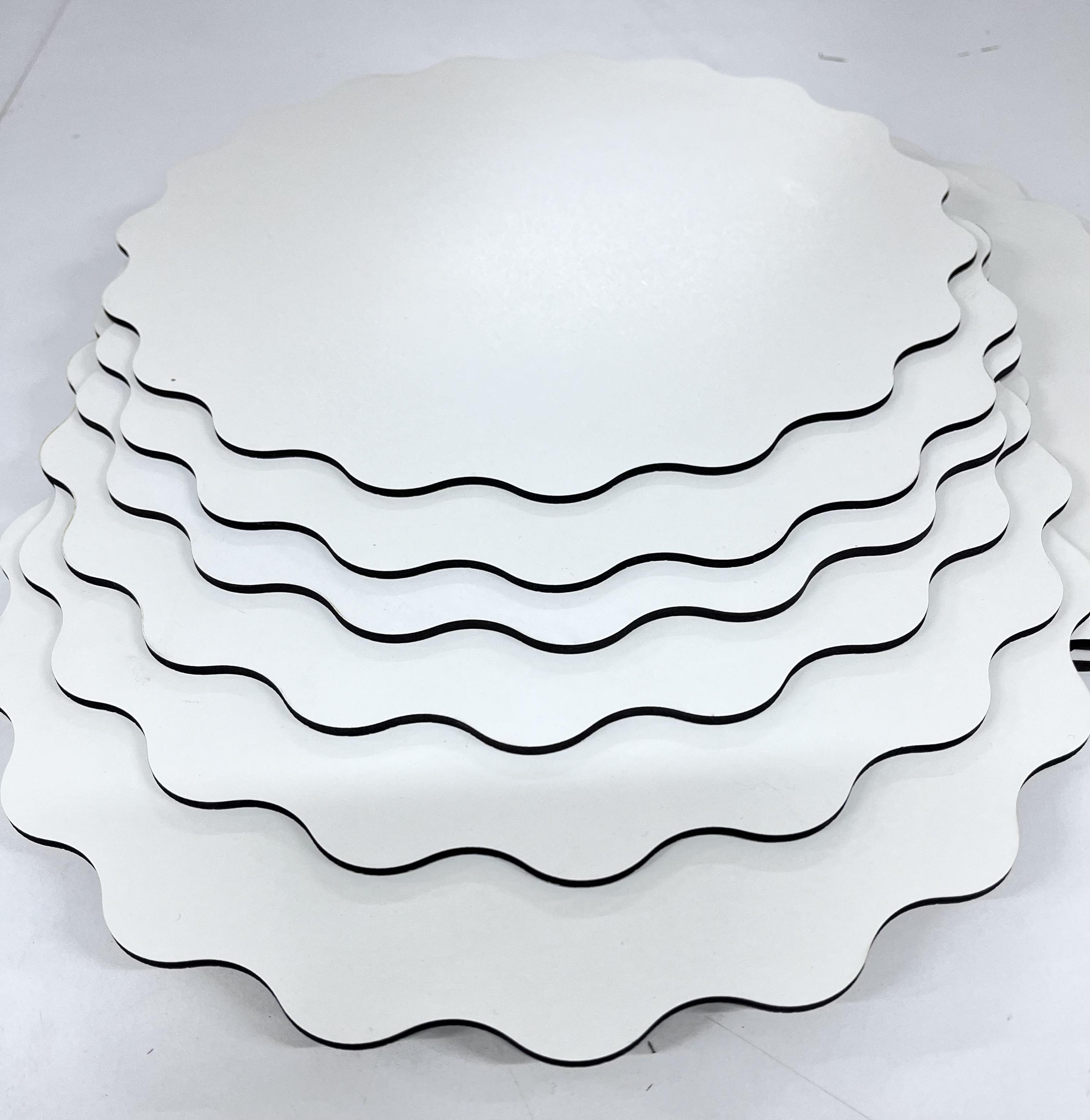 30 sm Papatya Formalı MDF Tort Altlığı 