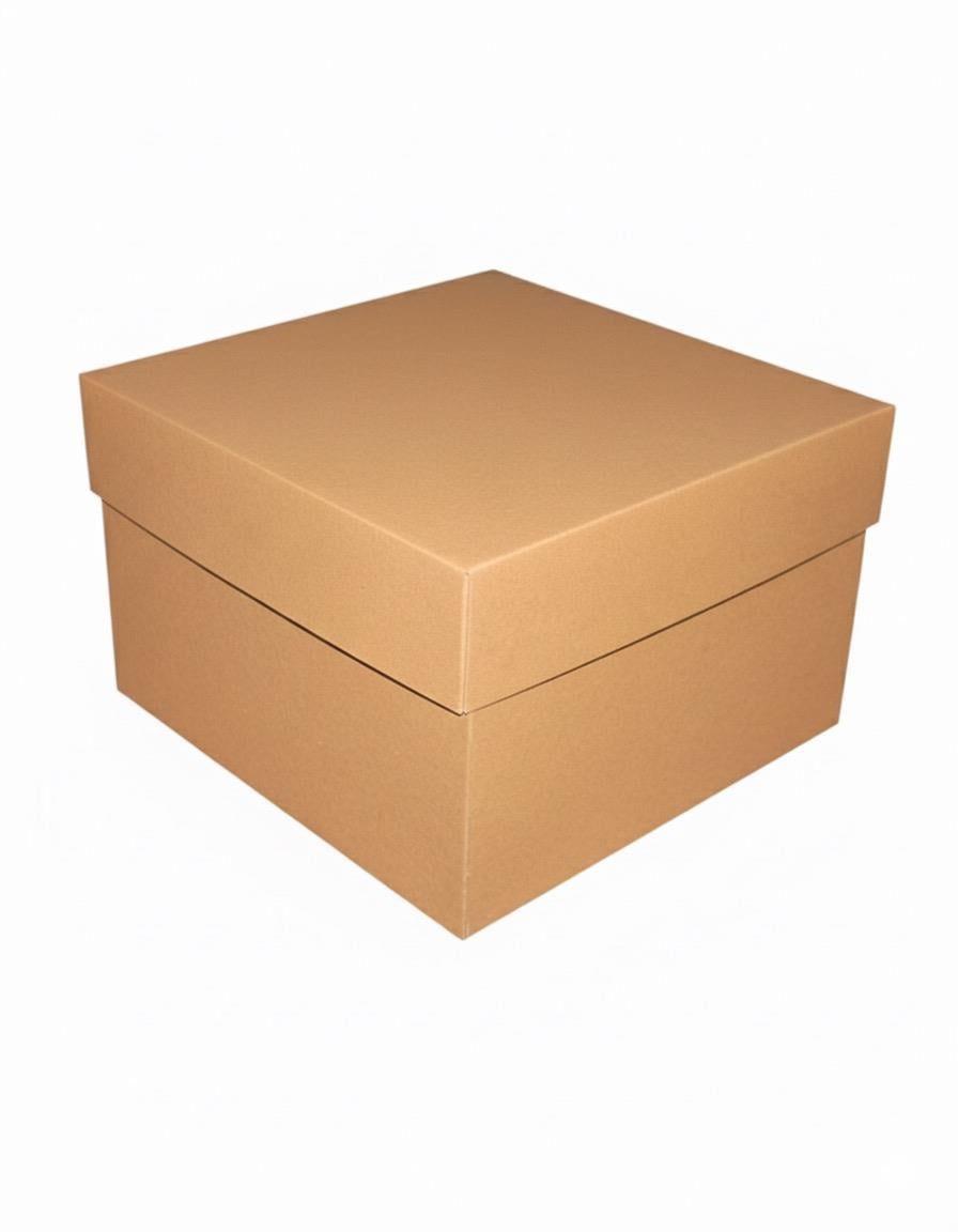 Kraft Tort Qutusu – 30x30x20 sm 