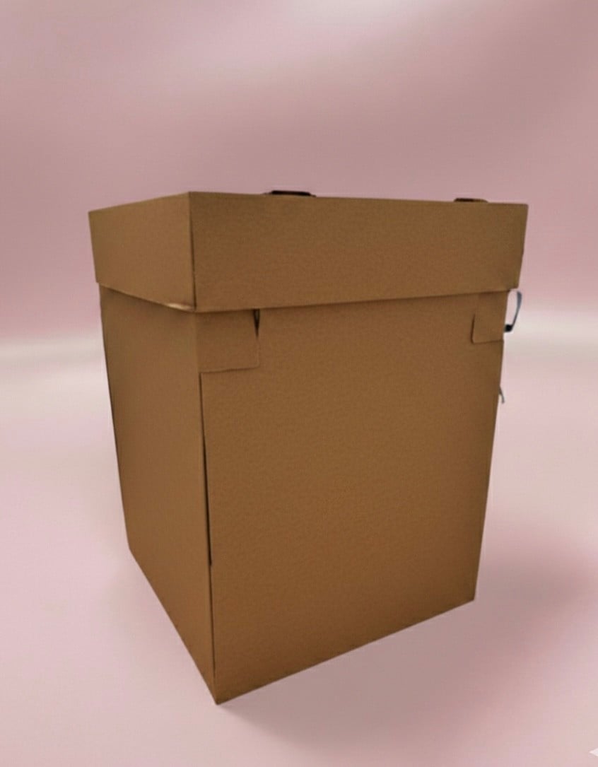 Hündür Tort Qutusu – 30x30x40 sm (Hündürlük: 40 sm)
