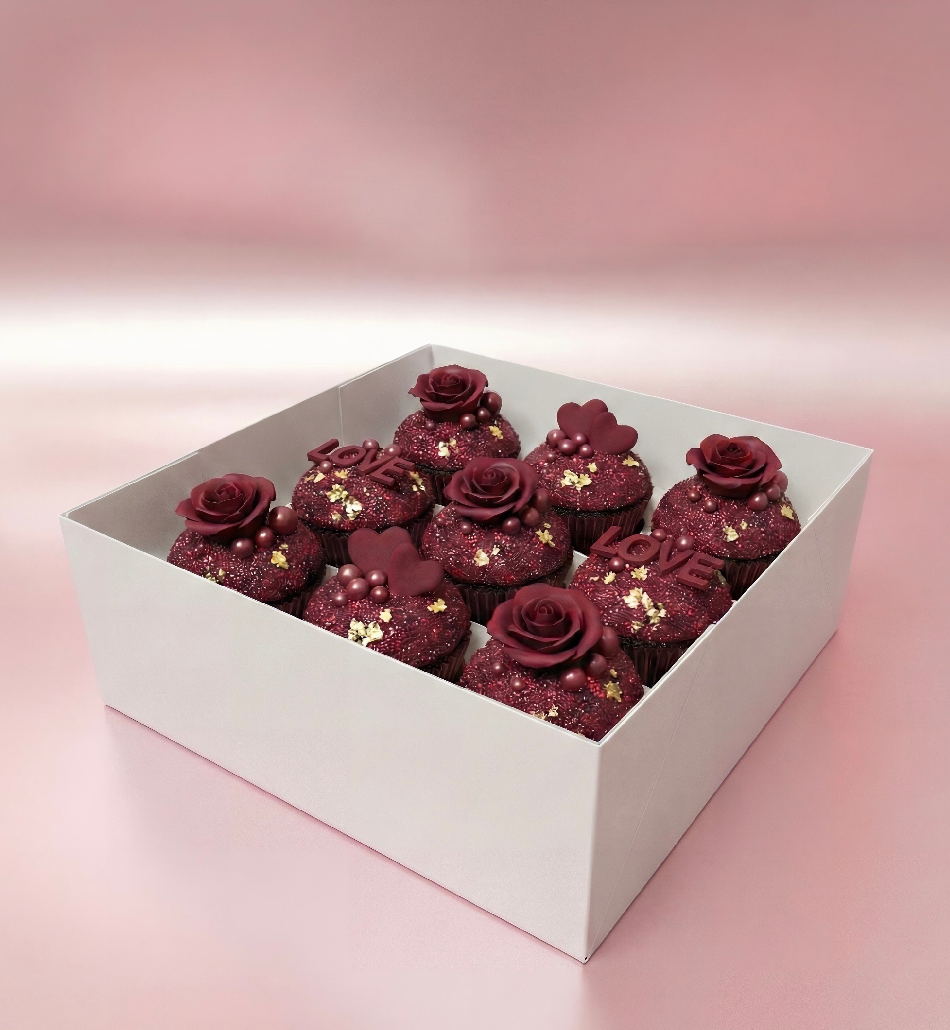 EGE CONCEPT LİFE-9 lu CUPCAKE KUTUSU 25x25x10